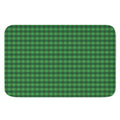 Green Tartan Saint Patrick's Day Print Indoor Door Mat