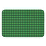 Green Tartan Saint Patrick's Day Print Indoor Door Mat