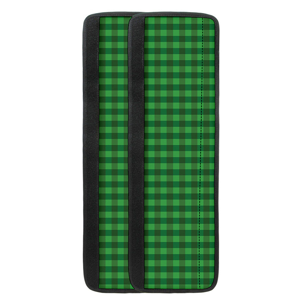 Green Tartan Saint Patrick's Day Print Refrigerator Handle Covers