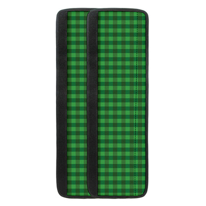 Green Tartan Saint Patrick's Day Print Refrigerator Handle Covers
