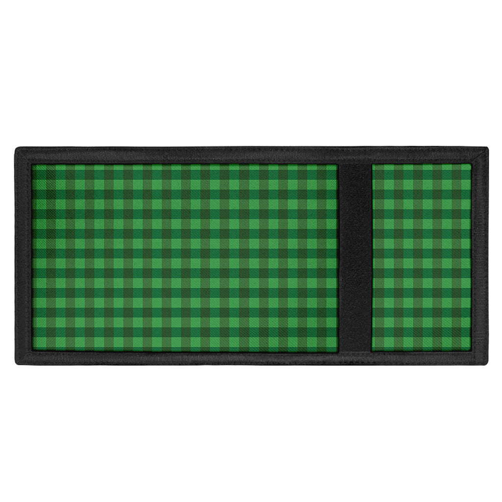 Green Tartan Saint Patrick's Day Print Trifold Wallet