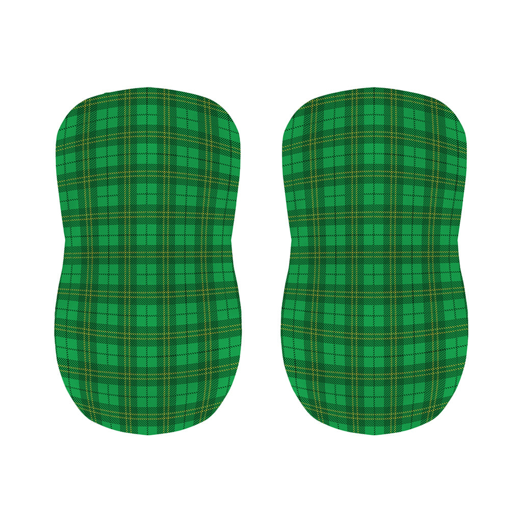 Green Tartan St. Patrick's Day Print Bar Stool Covers