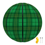 Green Tartan St. Patrick's Day Print Basketball
