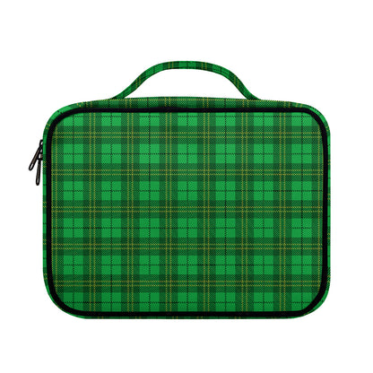 Green Tartan St. Patrick's Day Print Briefcase Bible Bag