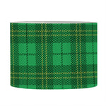 Green Tartan St. Patrick's Day Print Drum Lamp Shade