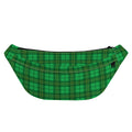 Green Tartan St. Patrick's Day Print Fanny Pack