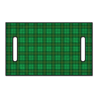 Green Tartan St. Patrick's Day Print Golf Cart Seat Cover