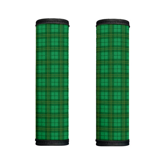 Green Tartan St. Patrick's Day Print Handle Covers