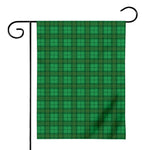 Green Tartan St. Patrick's Day Print House Flag