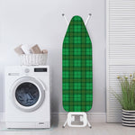 Green Tartan St. Patrick's Day Print Ironing Board Cover
