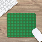 Green Tartan St. Patrick's Day Print Mouse Pad