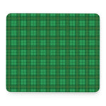 Green Tartan St. Patrick's Day Print Mouse Pad