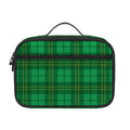 Green Tartan St. Patrick's Day Print Portable Lunch Bag