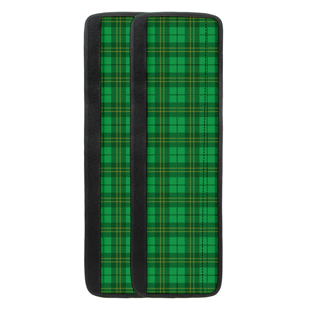 Green Tartan St. Patrick's Day Print Refrigerator Handle Covers