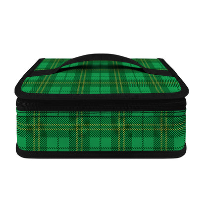Green Tartan St. Patrick's Day Print Small Lunch Bag