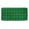 Green Tartan St. Patrick's Day Print Towel