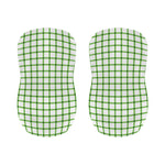 Green Tattersall Pattern Print Bar Stool Covers