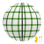 Green Tattersall Pattern Print Basketball