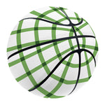 Green Tattersall Pattern Print Basketball