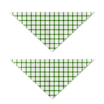 Green Tattersall Pattern Print Dog Bandana