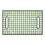 Green Tattersall Pattern Print Golf Cart Seat Cover