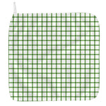 Green Tattersall Pattern Print Hand Towel