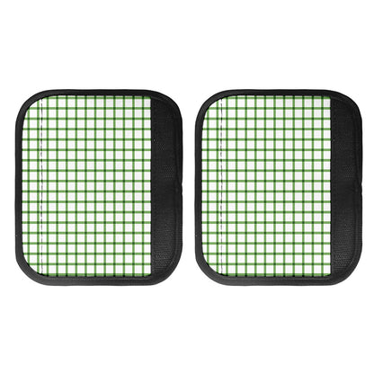 Green Tattersall Pattern Print Handle Covers