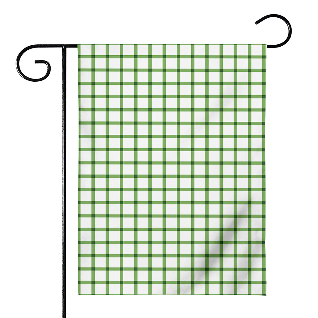 Green Tattersall Pattern Print House Flag