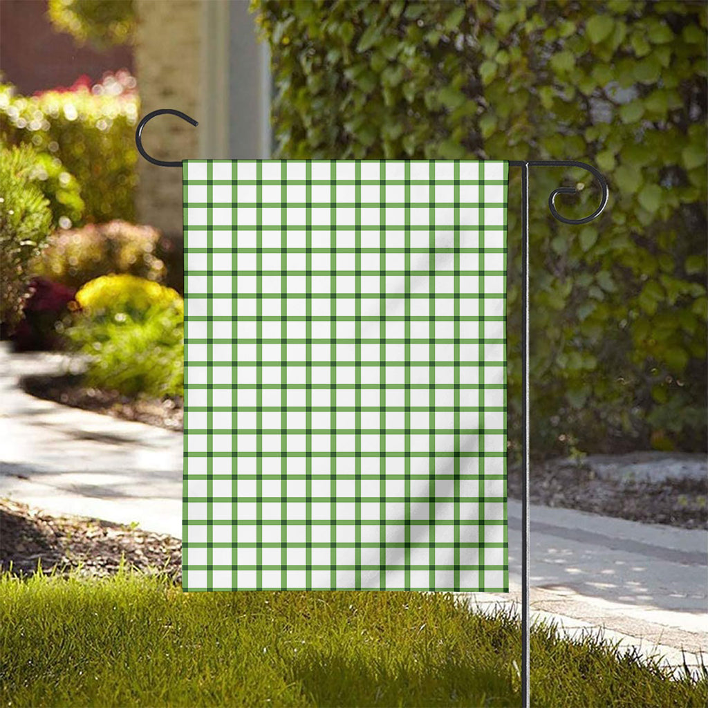 Green Tattersall Pattern Print House Flag