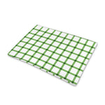 Green Tattersall Pattern Print Pet Cooling Mat Cover
