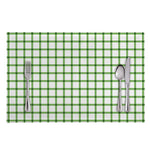 Green Tattersall Pattern Print Placemat