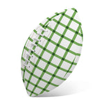 Green Tattersall Pattern Print Rugby Ball