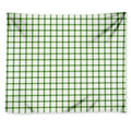 Green Tattersall Pattern Print Tapestry