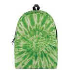 Green Tie Dye Print Backpack