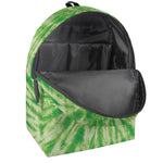 Green Tie Dye Print Backpack
