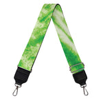 Green Tie Dye Print Bag Strap