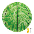 Green Tie Dye Print Basketball