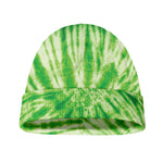Green Tie Dye Print Beanie