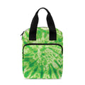 Green Tie Dye Print Bible Tote Bag