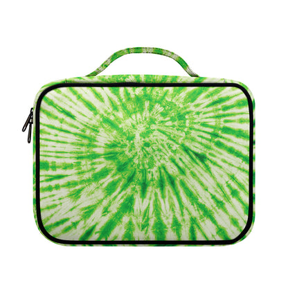 Green Tie Dye Print Briefcase Bible Bag