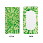 Green Tie Dye Print Changing Pad Cover