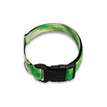 Green Tie Dye Print Dog Collar