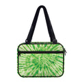 Green Tie Dye Print Double Strap Bible Bag