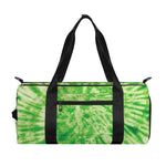 Green Tie Dye Print Gym Bag