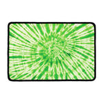 Green Tie Dye Print Kitchen Mat