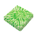 Green Tie Dye Print Outdoor Seat Cushion Cover