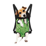 Green Tie Dye Print Pet Carrier Backpack