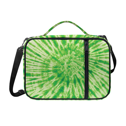 Green Tie Dye Print Shoulder Strap Bible Bag
