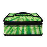 Green Tie Dye Print Small Lunch Bag