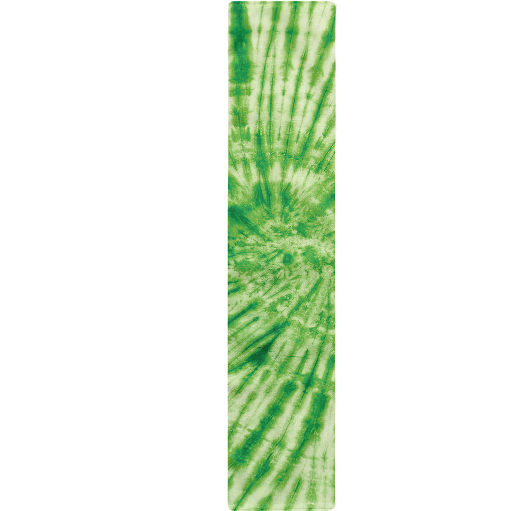 Green Tie Dye Print Table Runner